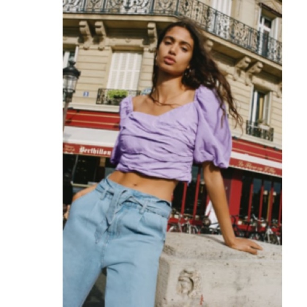 ZARA PURPLE TOP
